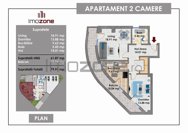 Crangasi, 2 Camere, Decomandat, 80 mp, Metrou la 10 minute, Bloc Nou, FINALIZAT